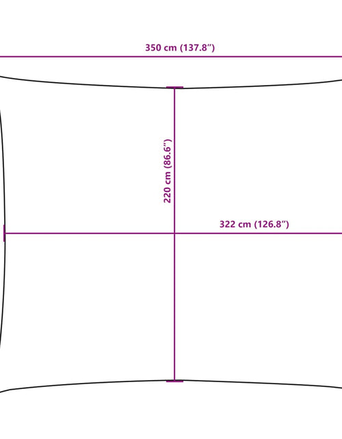 Загрузите изображение в средство просмотра галереи, Parasolar, maro, 2,5x3,5 m, țesătură oxford, dreptunghiular

