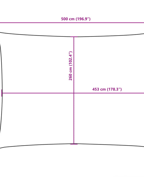 Загрузите изображение в средство просмотра галереи, Parasolar, maro, 3x5 m, țesătură oxford, dreptunghiular
