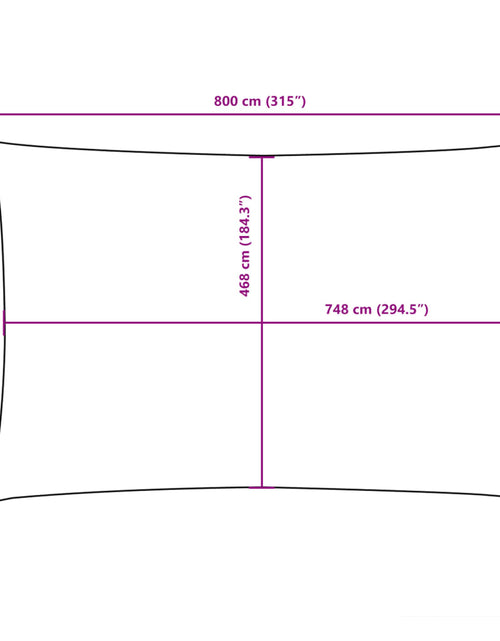 Загрузите изображение в средство просмотра галереи, Parasolar, maro, 5x8 m, țesătură oxford, dreptunghiular
