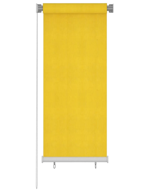 Încărcați imaginea în vizualizatorul Galerie, Jaluzea tip rulou de exterior, galben, 60x140 cm, HDPE
