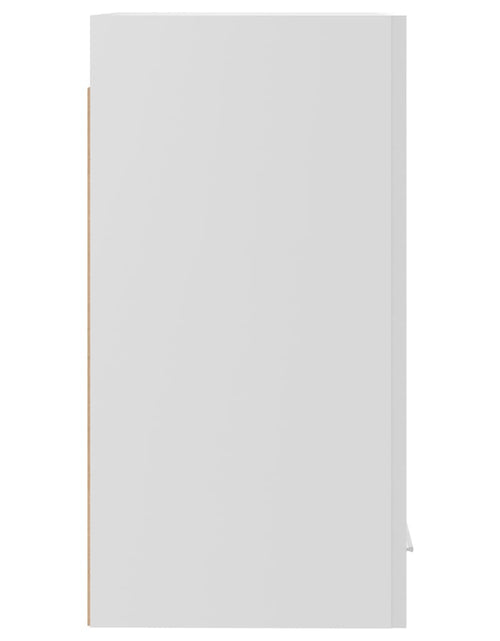Загрузите изображение в средство просмотра галереи, Dulap de bucătărie suspendat alb extralucios 29,5x31x60 cm
