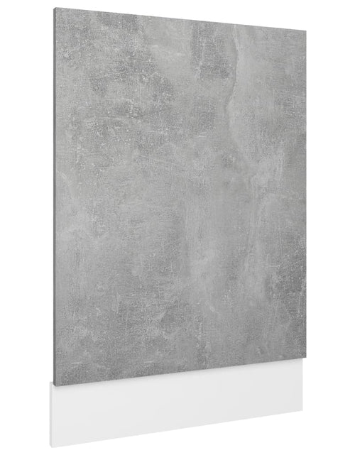 Загрузите изображение в средство просмотра галереи, Panou frontal mașină spălat vase, gri beton, 45x3x67 cm, PAL
