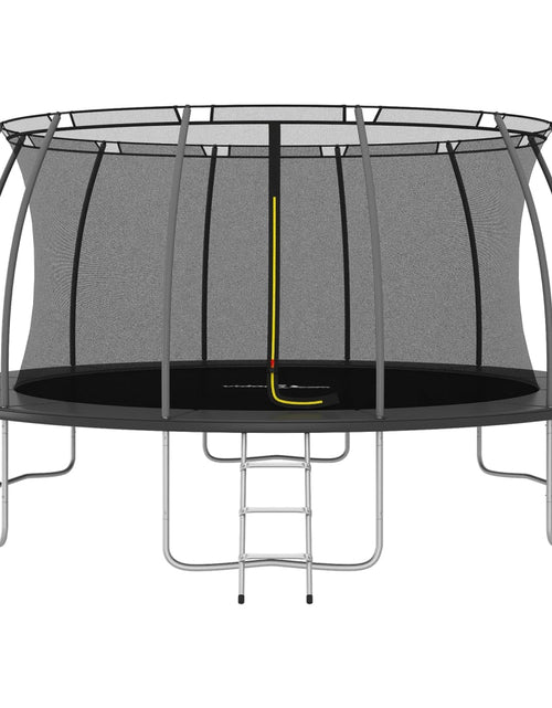 Încărcați imaginea în vizualizatorul Galerie, Set trambulină rotundă, 488x90 cm, 150 kg
