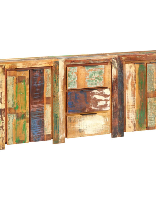 Загрузите изображение в средство просмотра галереи, Servantă cu 3 sertare și 4 uși, lemn masiv reciclat
