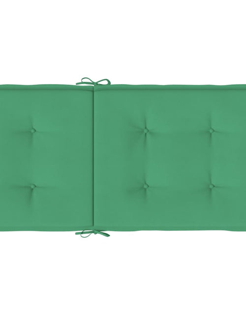 Încărcați imaginea în vizualizatorul Galerie, Perne cu spătar mic, 6 buc., verde, 100x50x3 cm, textil oxford
