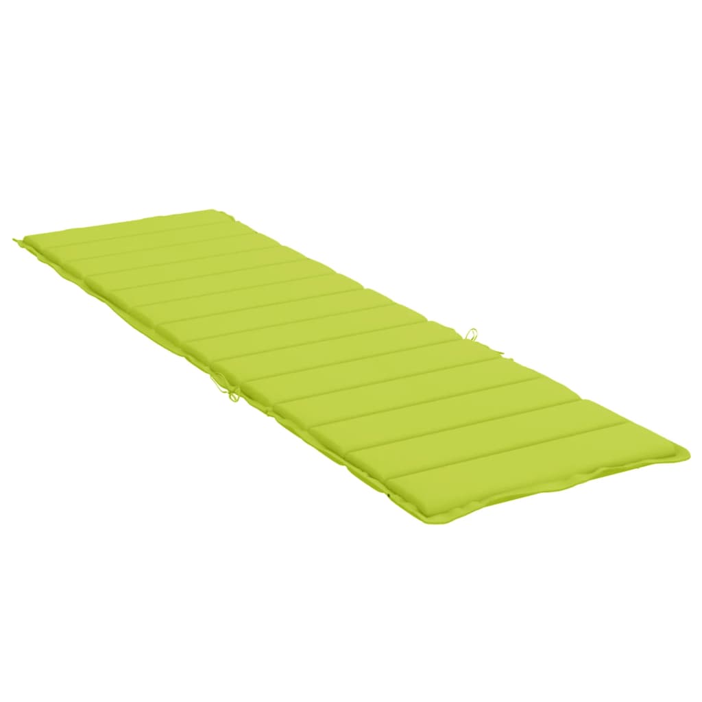 Pernă de șezlong, verde aprins, 200x50x3 cm, textil oxford