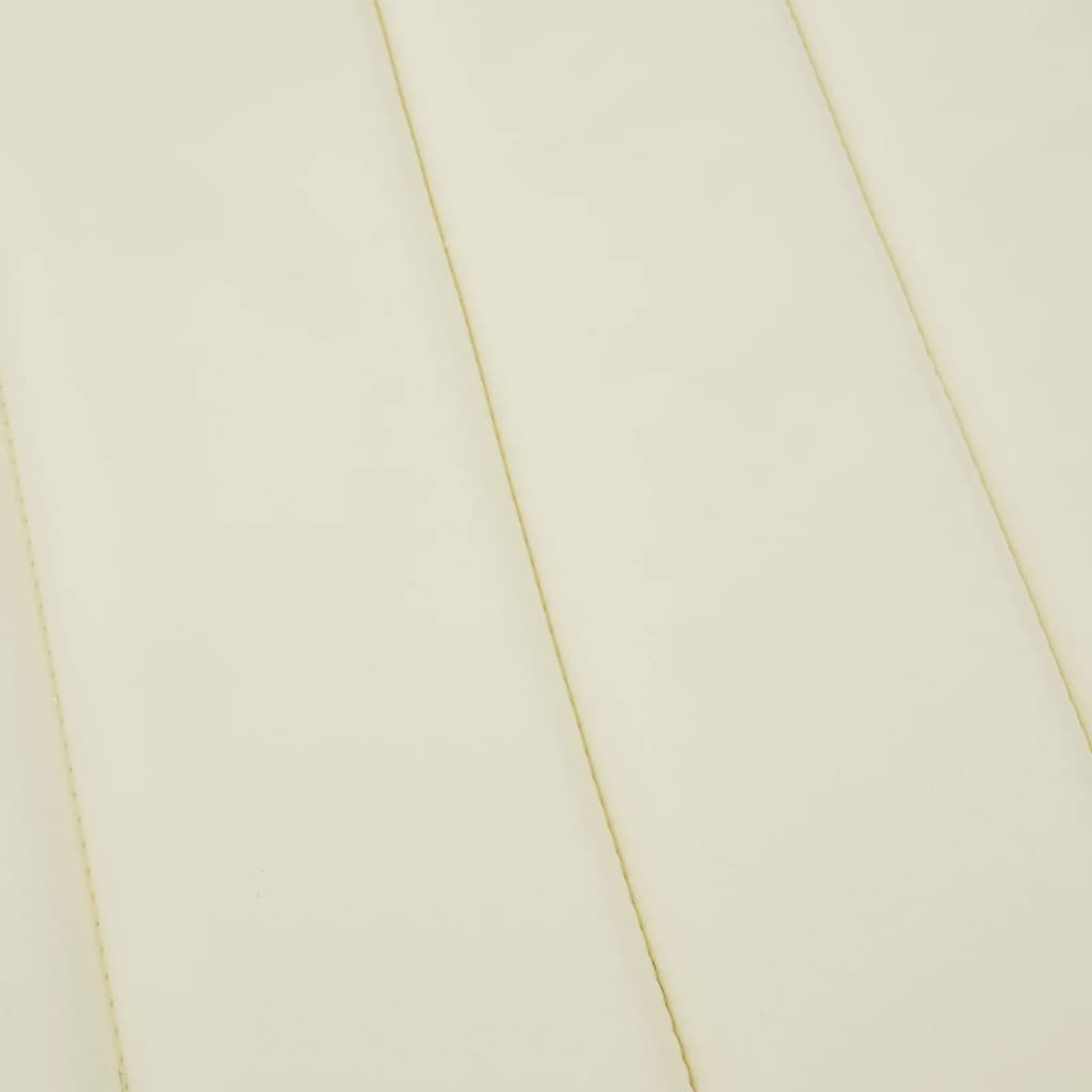 Pernă de șezlong, crem, 200x60x3 cm, textil oxford