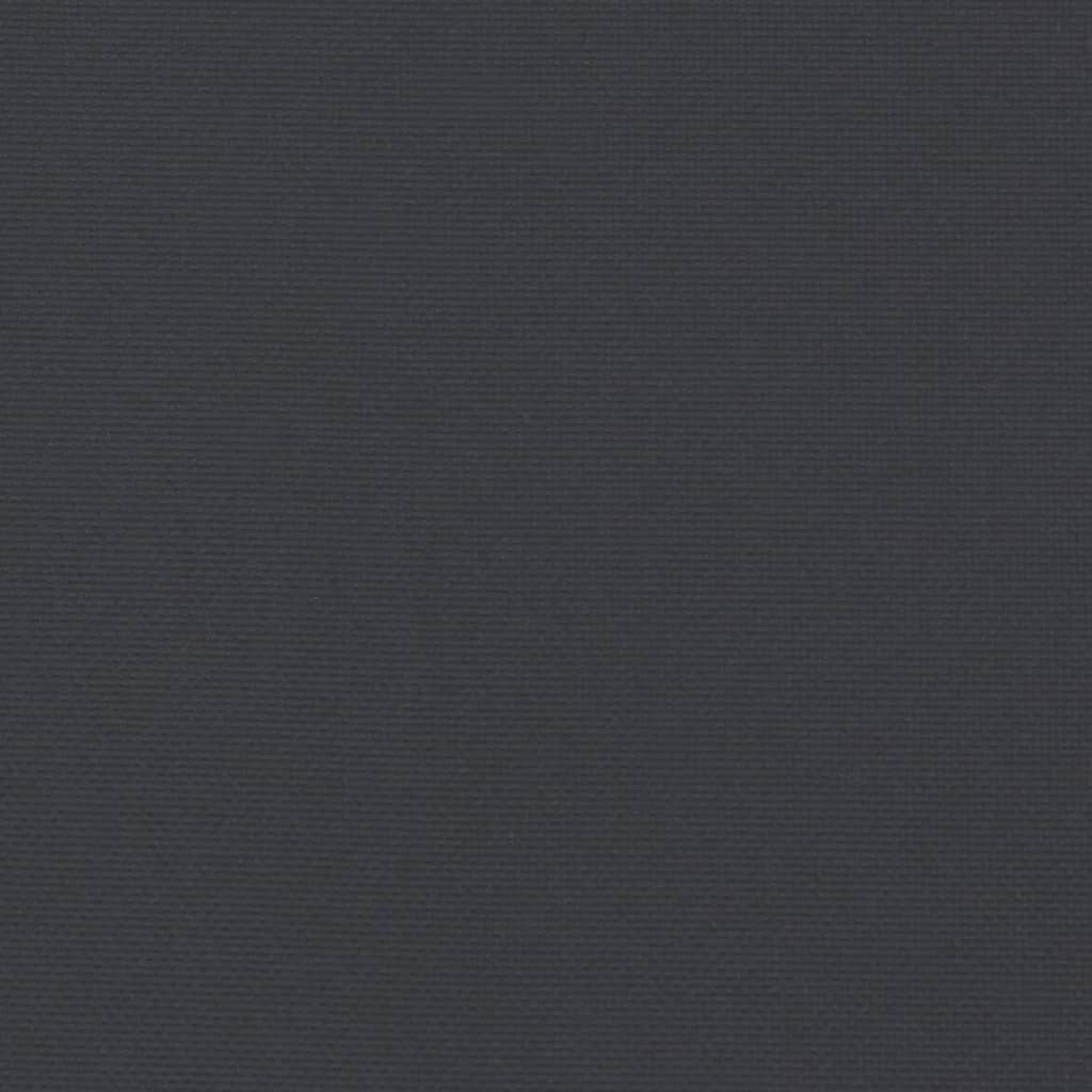 Pernă de șezlong, negru, 200x60x3 cm, textil oxford