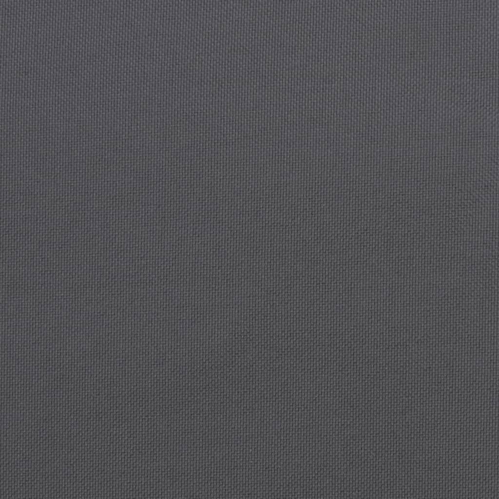 Pernă de șezlong, antracit, 200x70x3 cm, textil oxford