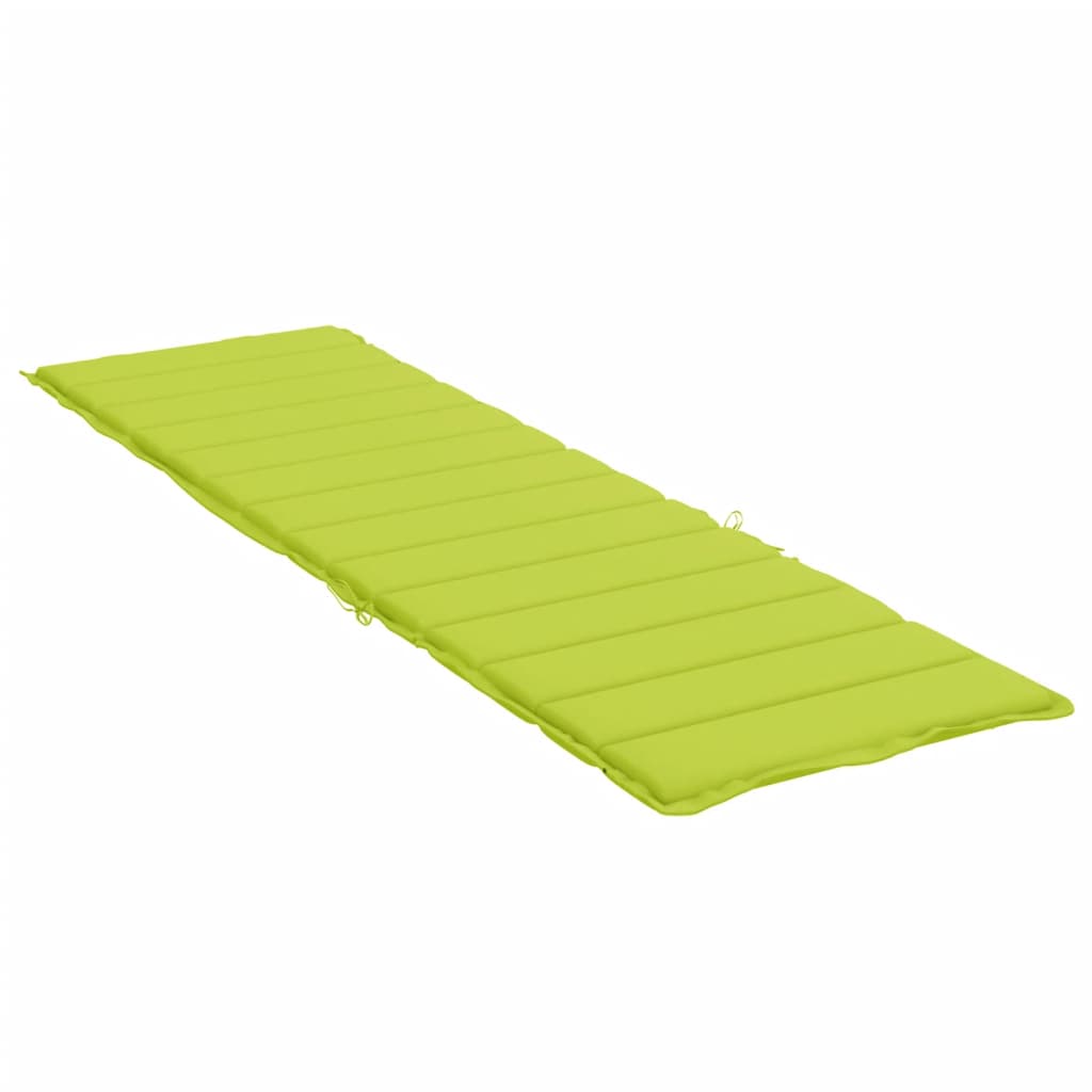 Pernă de șezlong, verde aprins, 200x70x3 cm, textil oxford