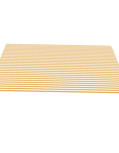 Încărcați imaginea în vizualizatorul Galerie, Pânză de rezervă copertină, galben și alb, 4x3,5 m
