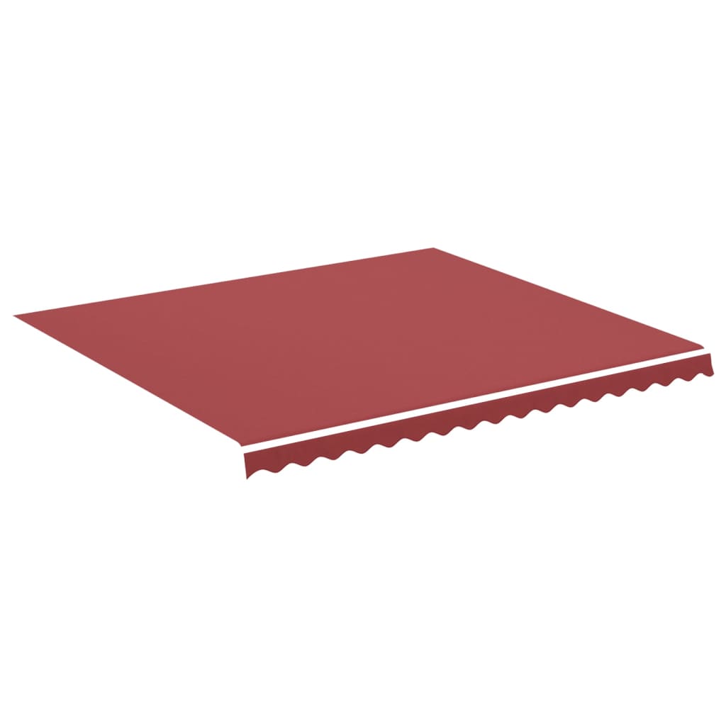 Pânză de rezervă pentru copertină, roșu vișiniu, 4x3,5 m