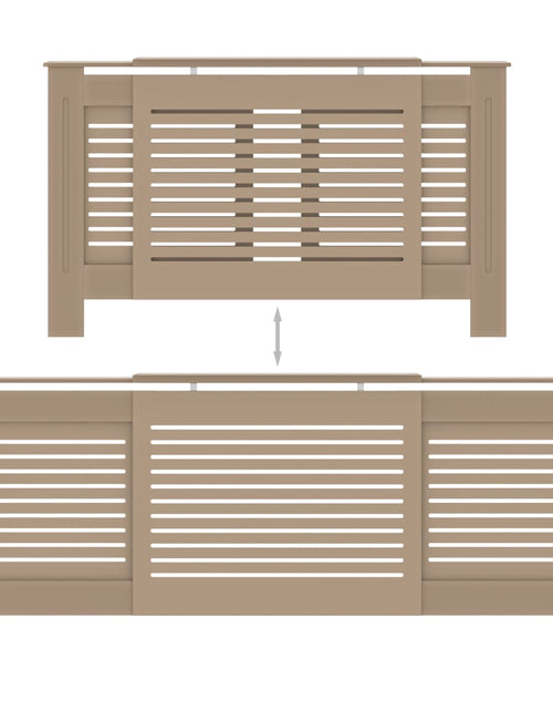 Încărcați imaginea în vizualizatorul Galerie, Mască pentru calorifer, 205 cm, MDF
