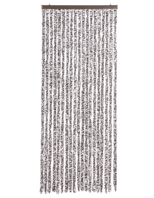 Încărcați imaginea în vizualizatorul Galerie, Perdea pentru insecte, maro și bej, 56x200 cm, Chenille
