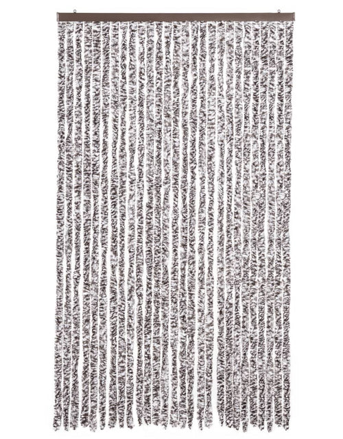 Загрузите изображение в средство просмотра галереи, Perdea pentru insecte, maro și bej, 118 x 220 cm, Chenille
