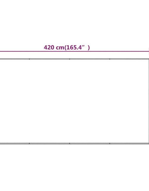 Загрузите изображение в средство просмотра галереи, Copertină verticală, gri taupe, 200x420 cm, țesătură oxford
