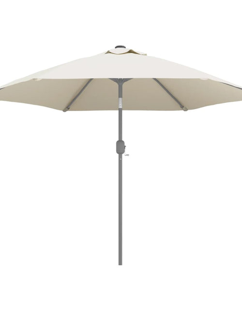 Încărcați imaginea în vizualizatorul Galerie, Pânză de schimb umbrelă de soare de exterior alb nisipiu 300 cm
