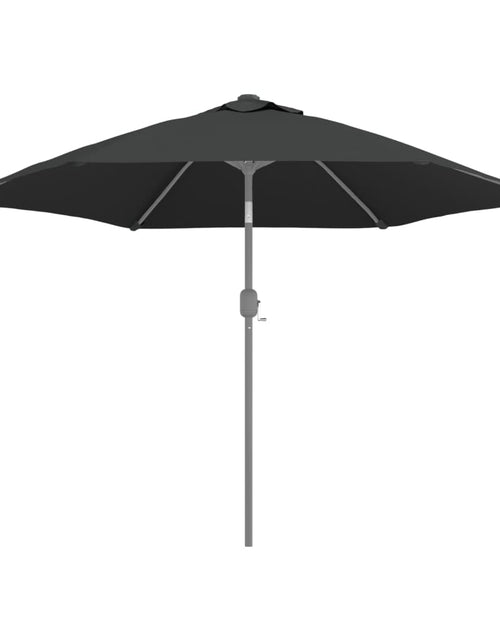 Загрузите изображение в средство просмотра галереи, Pânză de schimb umbrelă de soare de grădină, antracit, 300 cm
