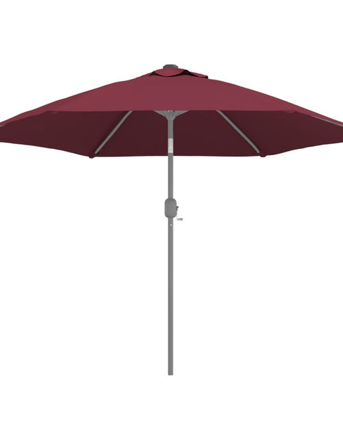 Încărcați imaginea în vizualizatorul Galerie, Pânză de schimb umbrelă de soare de exterior roșu bordo 300 cm
