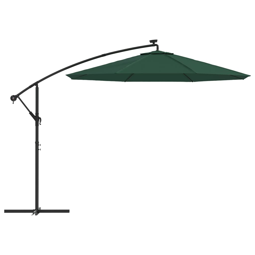 Pânză de schimb umbrelă de soare, verde, 300 cm