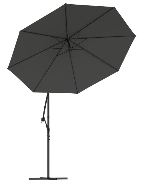Încărcați imaginea în vizualizatorul Galerie, Pânză de schimb umbrelă de soare consolă, antracit, 300 cm
