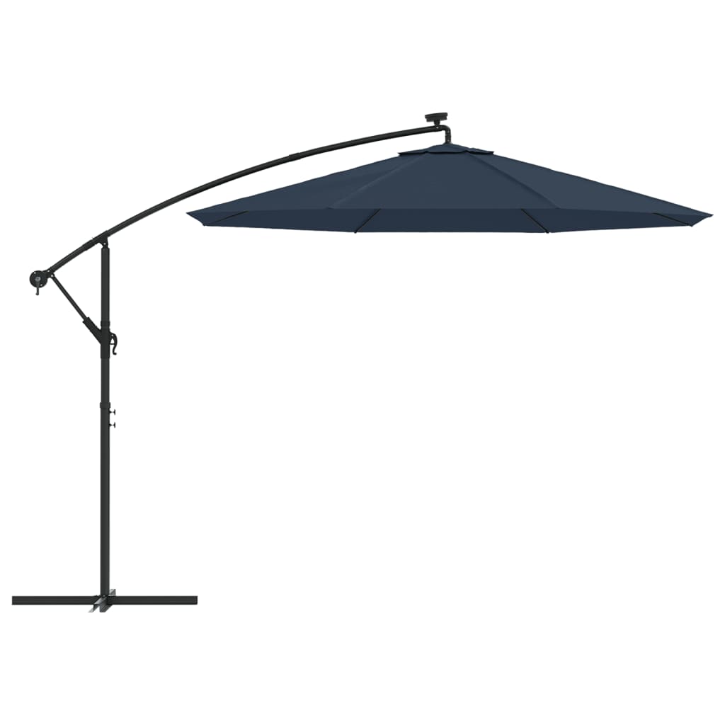 Pânză de schimb umbrelă de soare tip consolă, albastru, 350 cm