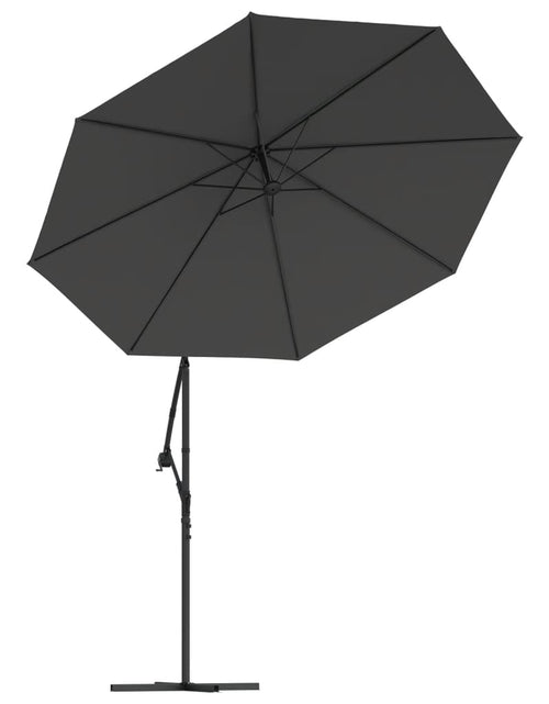 Загрузите изображение в средство просмотра галереи, vida XL Pânză de schimb umbrelă de soare consolă, antracit, 350 cm
