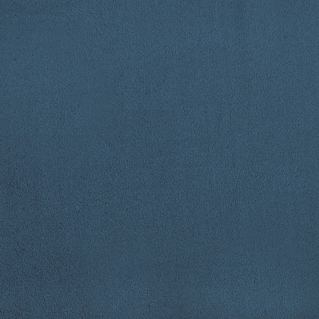 Scaune de bucătărie, 4 buc., albastru, catifea