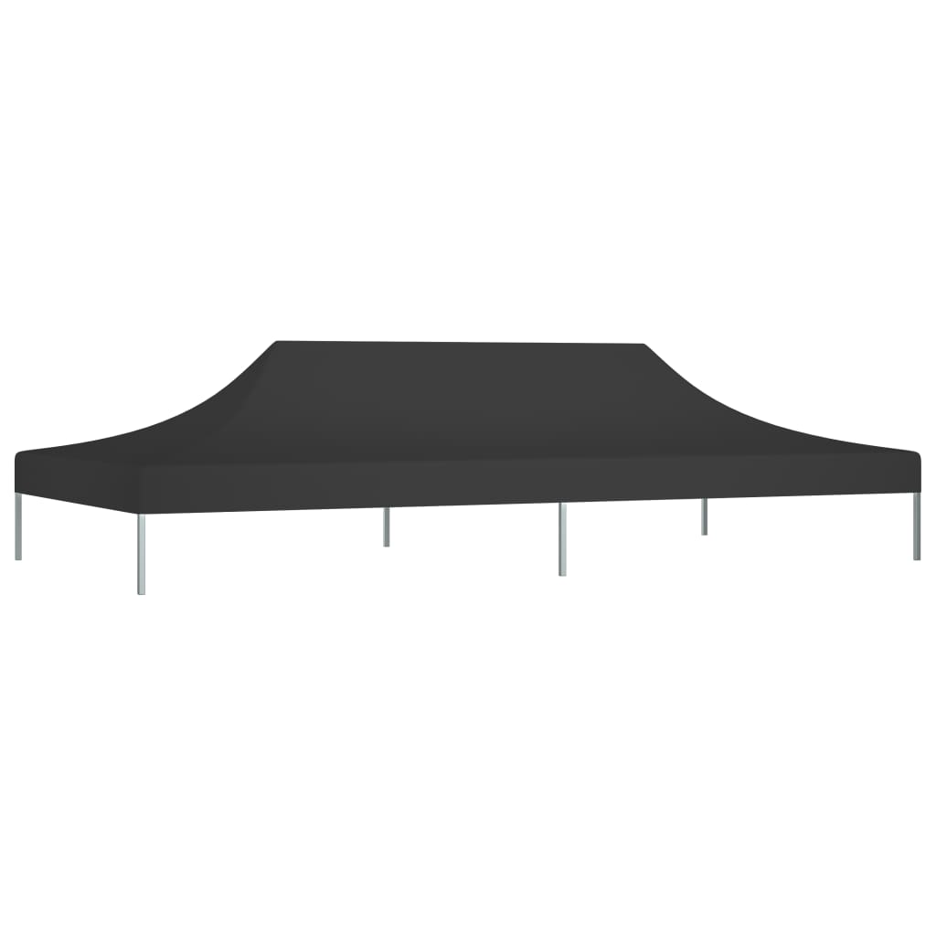 Acoperiș pentru cort de petrecere, negru, 6 x 3 m, 270 g/m²