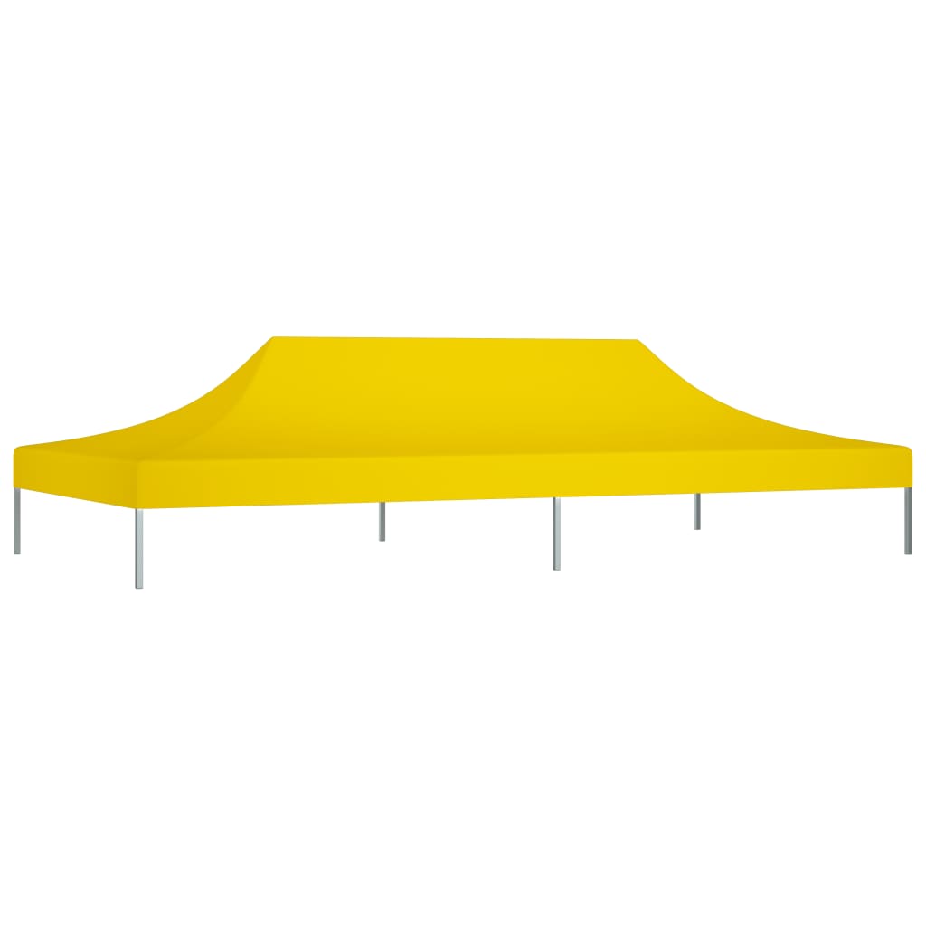 Acoperiș pentru cort de petrecere, galben, 6 x 3 m, 270 g/m²