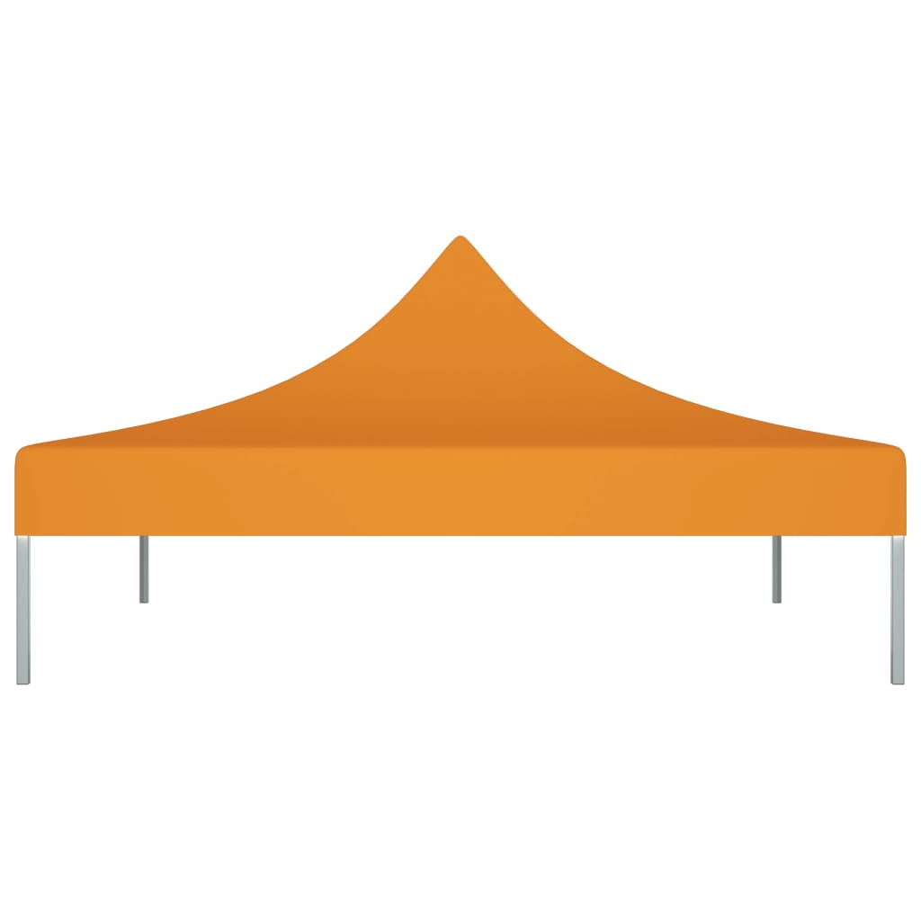 Acoperiș pentru cort de petrecere portocaliu 2 x 2 m, 270 g/m²
