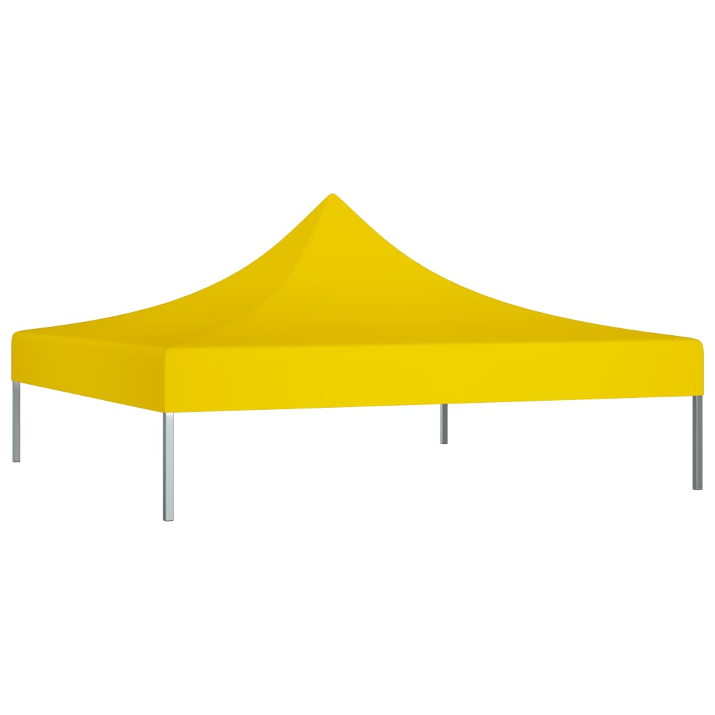Acoperiș pentru cort de petrecere, galben, 2 x 2 m, 270 g/m²