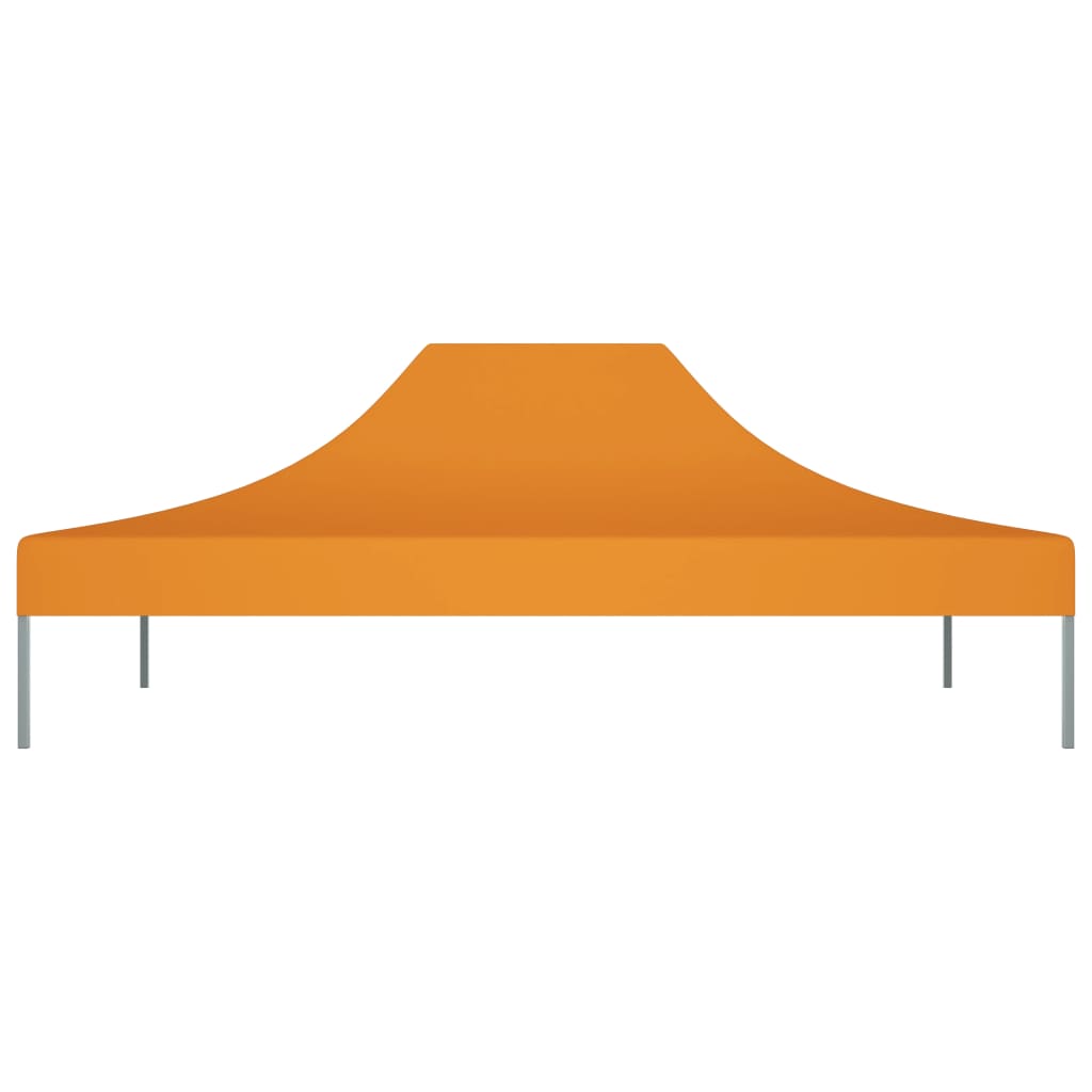 Acoperiș pentru cort de petrecere, portocaliu, 4,5x3 m 270 g/m²