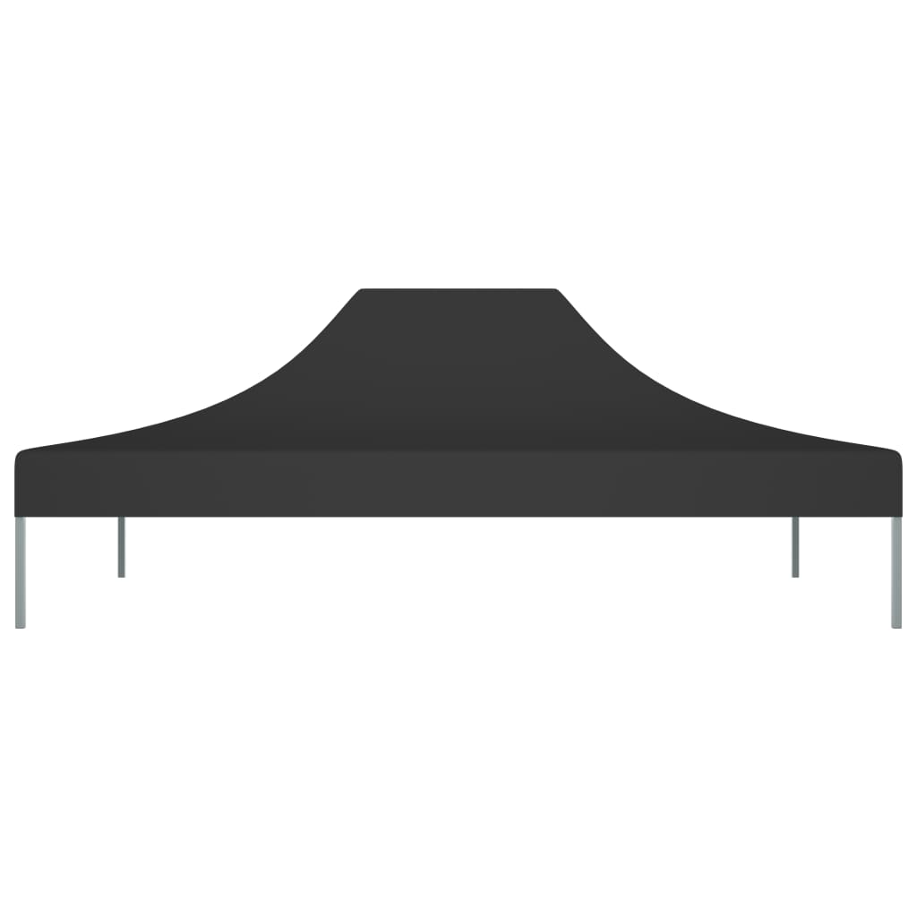 Acoperiș pentru cort de petrecere, negru, 4,5 x 3 m, 270 g/m²