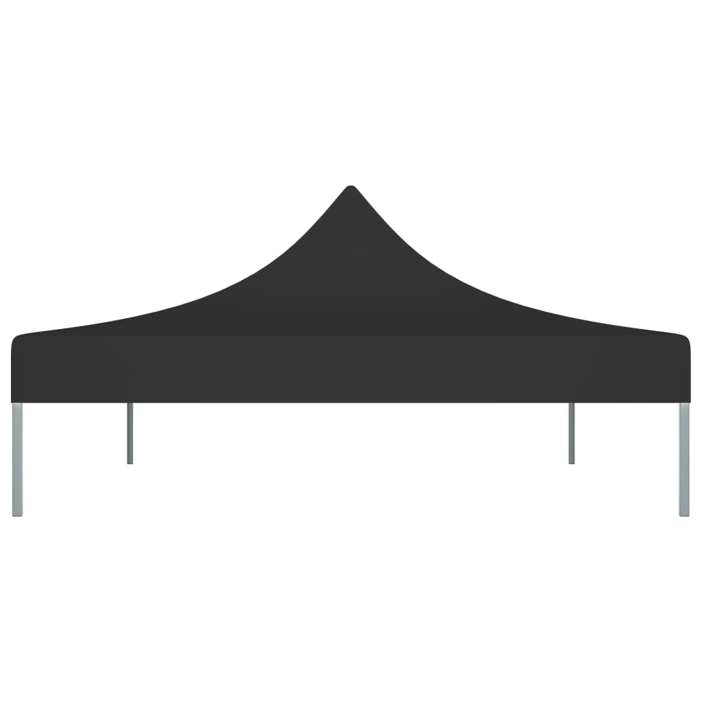 Acoperiș pentru cort de petrecere, negru, 4,5 x 3 m, 270 g/m²
