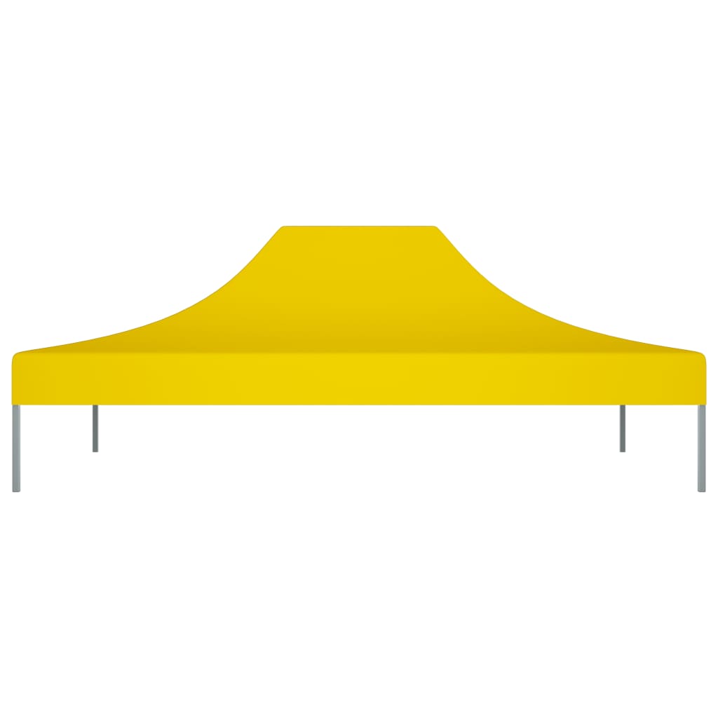 Acoperiș pentru cort de petrecere, galben, 270 g/m², 4,5x3
