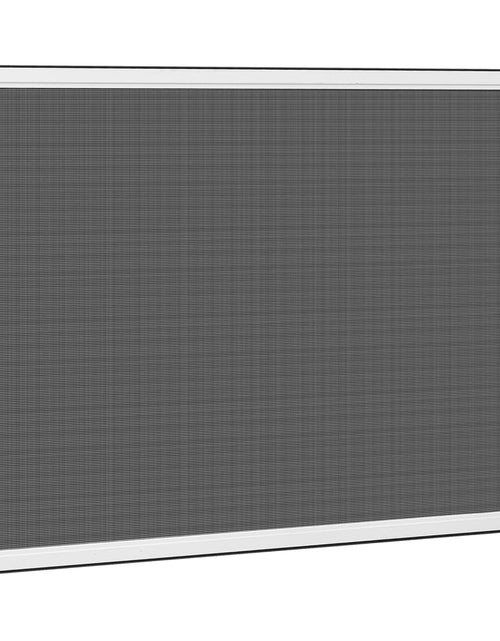 Загрузите изображение в средство просмотра галереи, Plasă insecte extensibilă pentru ferestre, alb, (100-193)x75 cm
