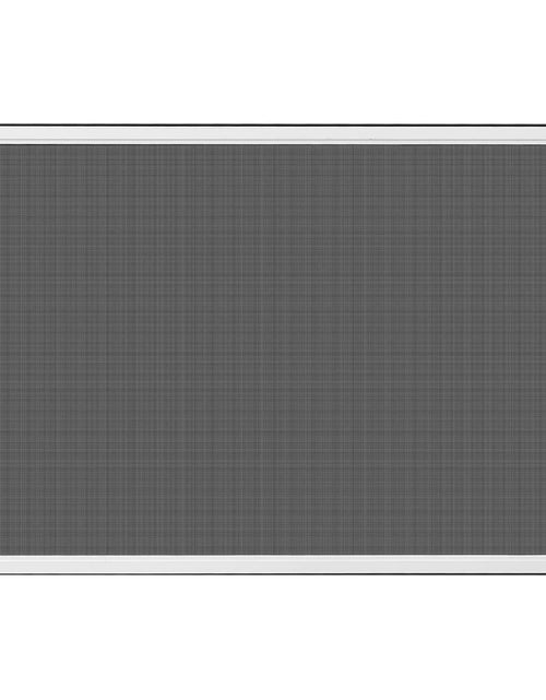 Загрузите изображение в средство просмотра галереи, Plasă insecte extensibilă pentru ferestre, alb, (100-193)x75 cm
