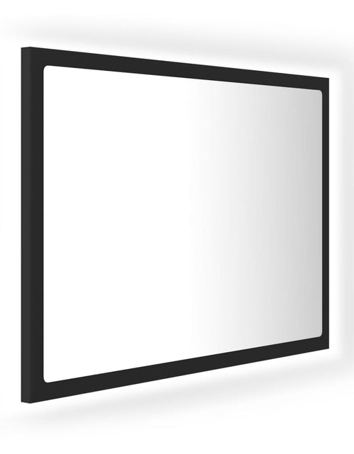 Загрузите изображение в средство просмотра галереи, Oglindă de baie cu LED, gri, 60x8,5x37 cm, acril
