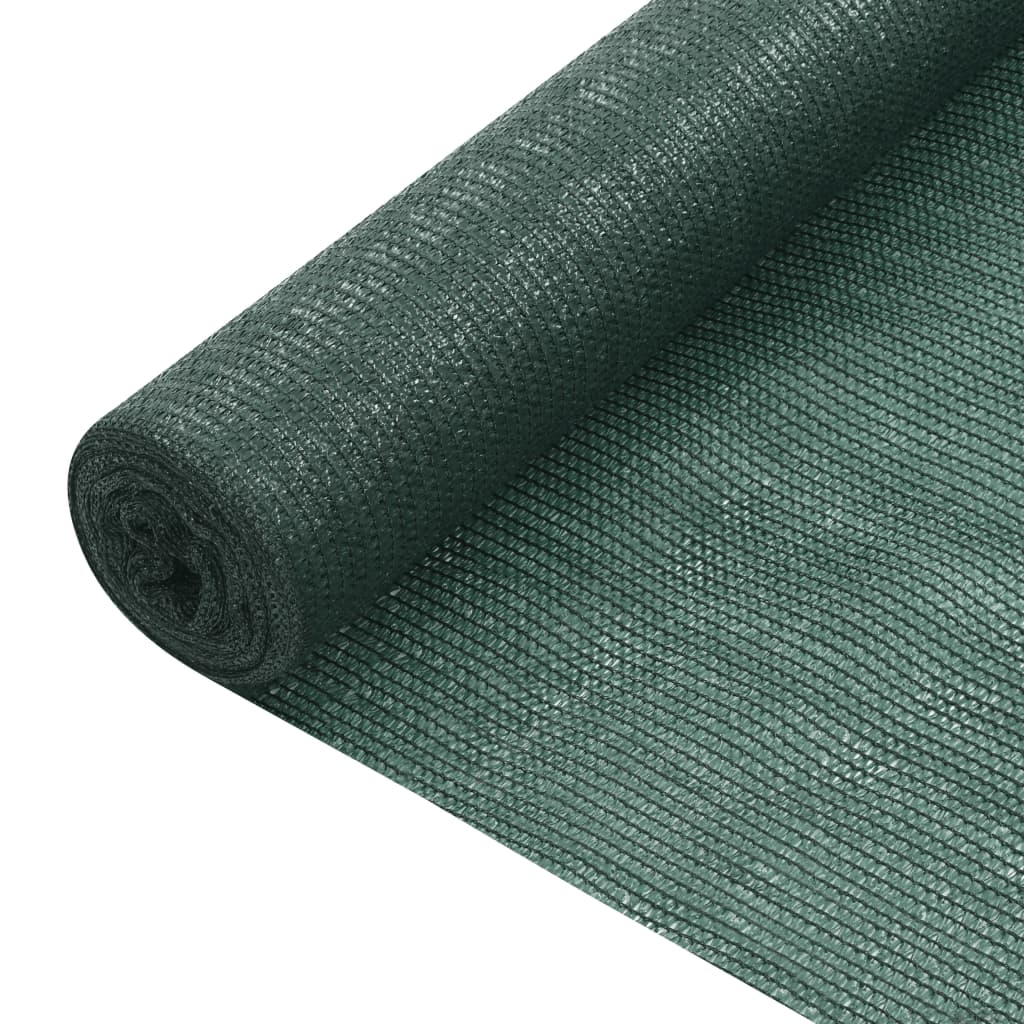 Plasă protecție intimitate, 1,5x50 m, verde, 75 g/m², HDPE