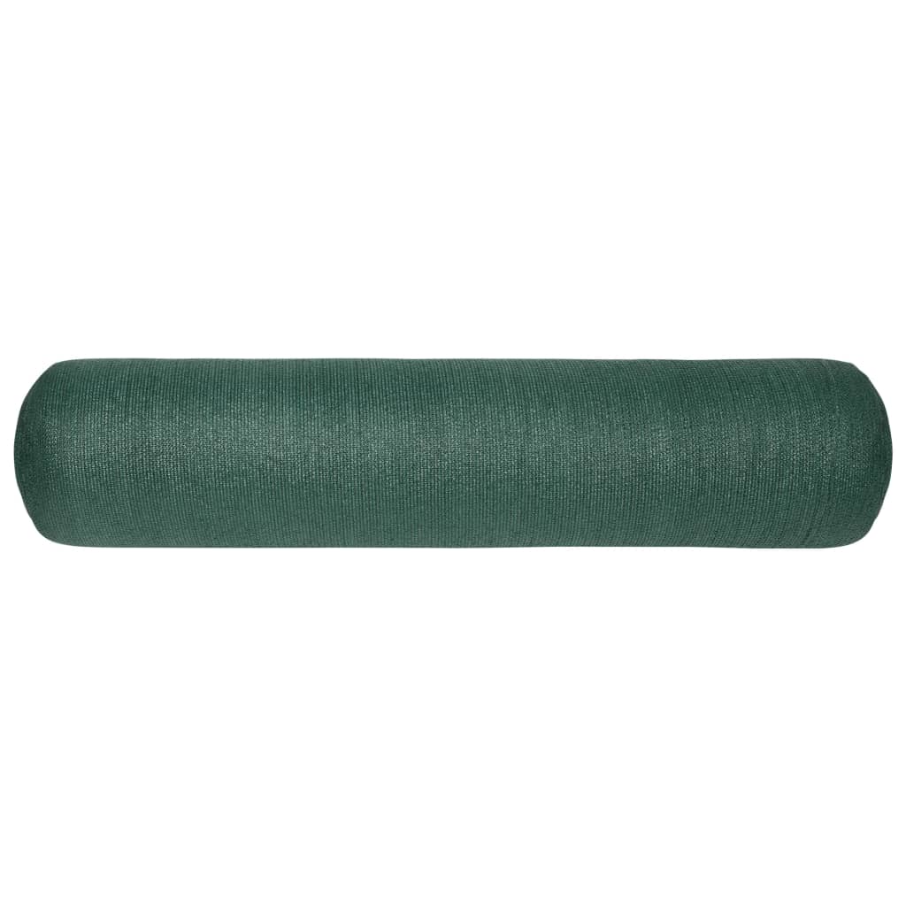 Plasă pentru intimitate, verde, 2x10 m, HDPE, 150 g/m²