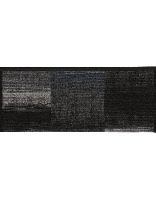 Загрузите изображение в средство просмотра галереи, Covorașe scări autoadezive, 15 buc., negru și gri, 65x21x4 cm
