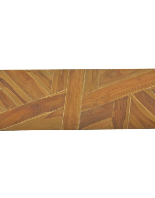 Загрузите изображение в средство просмотра галереи, Masă consolă, 110x35x75 cm, lemn masiv de tec
