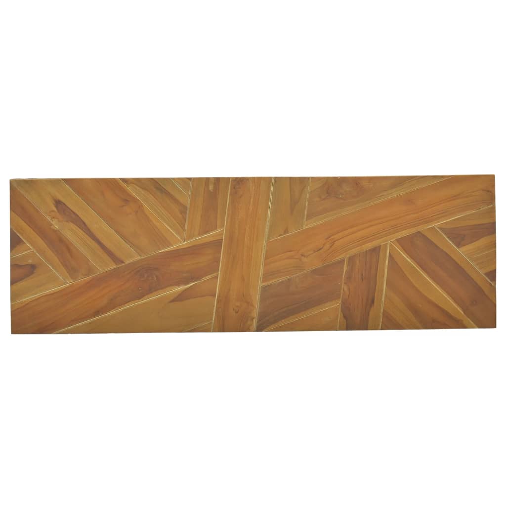 Masă consolă, 110x35x75 cm, lemn masiv de tec