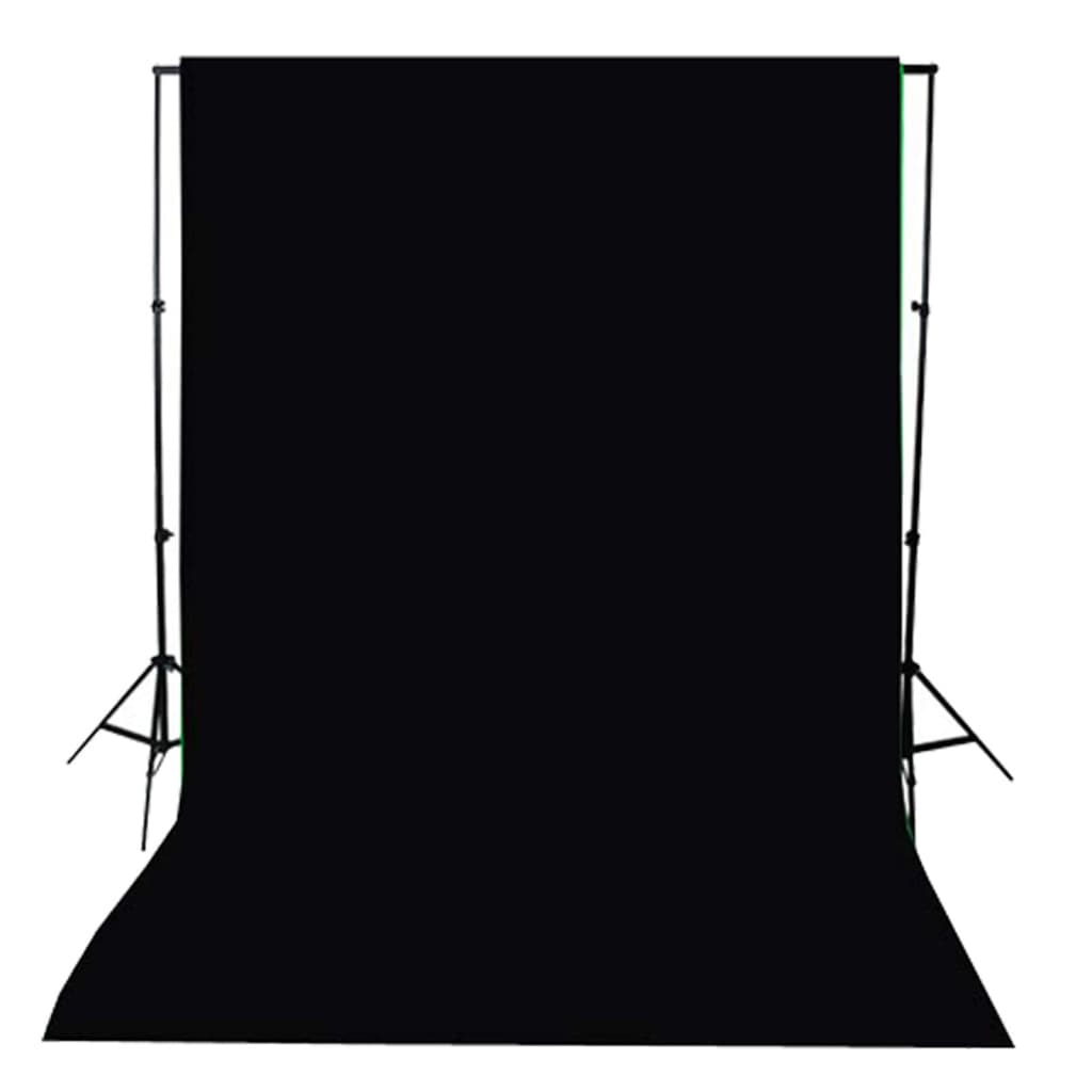 Set studio foto cu lumini softbox, fundal și reflector