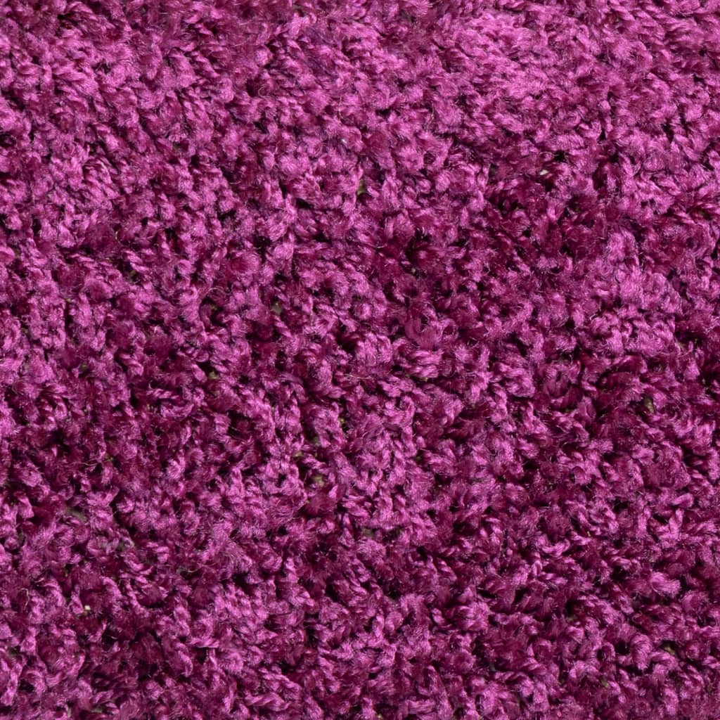 Covorașe de scară, 5 buc.,violet, 56x17x3 cm