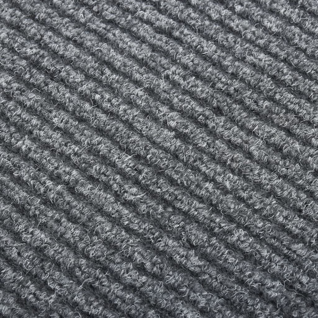 Covor traversă de captare a murdăriei, gri, 100x350 cm