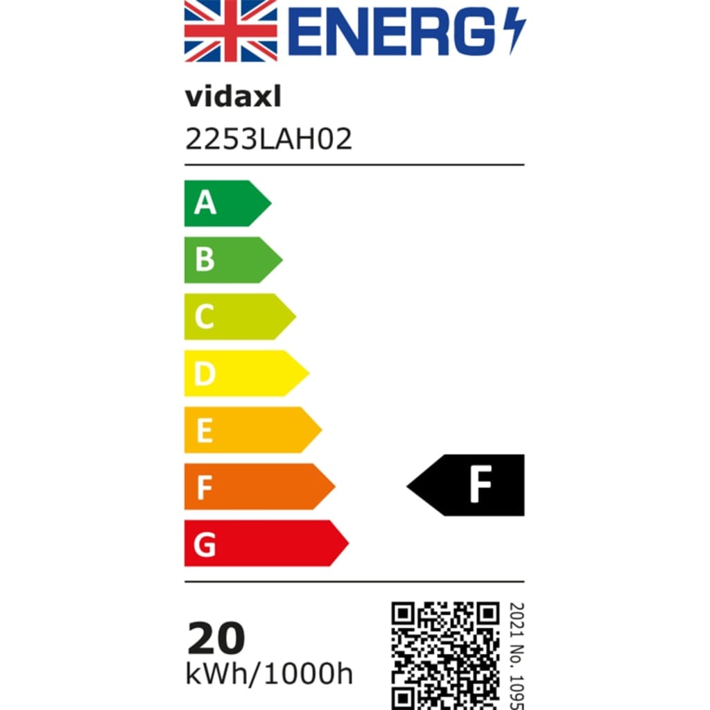 Proiector cu LED, alb cald, 20 W