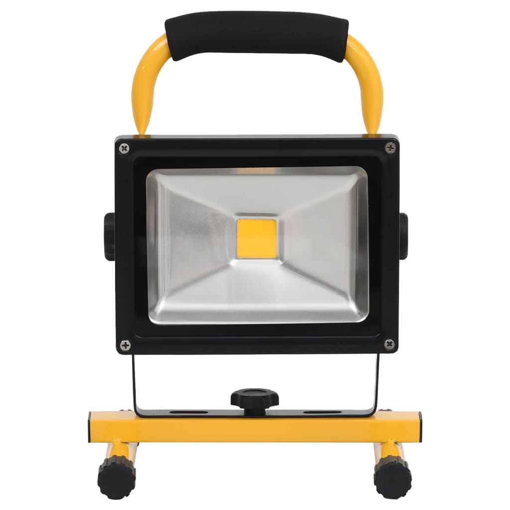 Reflector cu LED reîncărcabil cu mâner, 30 W, alb cald