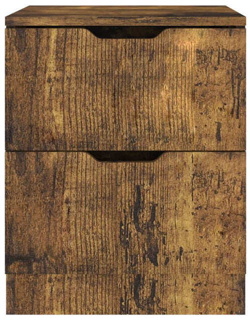 Загрузите изображение в средство просмотра галереи, Noptieră, stejar fumuriu, 40x40x50 cm, lemn prelucrat
